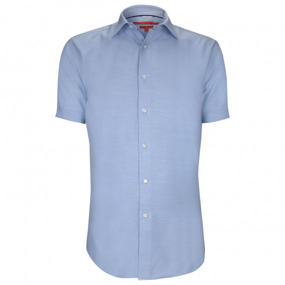Camisa entallada en tejido de sarga AE2AMMC2