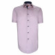 Camisa de corte recto en tejido liso AE3AMMC1