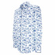 Camisa de corte recto en tejido con estampado floral AE2AM1