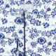 Camisa de corte recto en tejido con estampado floral AE2AM1