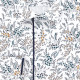 Camisa de corte recto en tejido con estampado floral AE3AM1