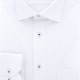 Camisa de corte recto en tejido liso AE4AM1