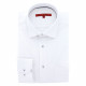 Camisa de corte recto en tejido liso AE4AM1