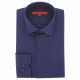 Camisa de tejido estampado de corte recto AE5AM1
