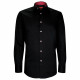 Camisa entallada de tejido liso
