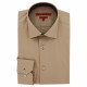 Camisa entallada de tejido liso AE9AM3