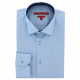 Camisa entallada de tejido liso AE9AM4