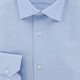 Camisa entallada en tejido oxford liso AE11AM1