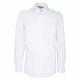 Camisa entallada de algodón liso AE12AM1