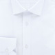 Camisa entallada de algodón liso AE12AM1