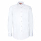 Camisa lisa entallada, 100% algodón AE14AM1