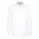 Camisa lisa entallada, 100% algodón AE14AM2