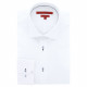 Camisa lisa entallada, 100% algodón AE14AM2