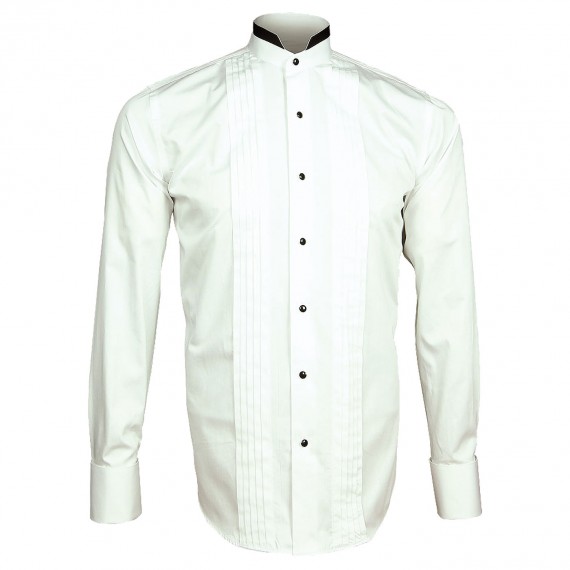 Chemise cérémonie PLASTRON-MAO Emporio balzani A30EB1