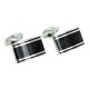 Boutons de manchettes GRAPHITE Andrew Mc Allister A-CUFFS12