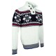 Pull jacquard CORTINA Emporio balzani H1028-BLANC