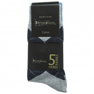 Chaussettes LOT DE 5 PAIRES Emporio balzani LOT-FANT-A