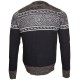 Pull jacquard CARUSO Emporio balzani N10338PA-NAVY