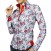 Chemise imprimée FLOWER Andrew Mc Allister AF2AM2