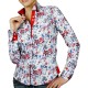 Chemise imprimée FLOWER Andrew Mc Allister AF2AM2