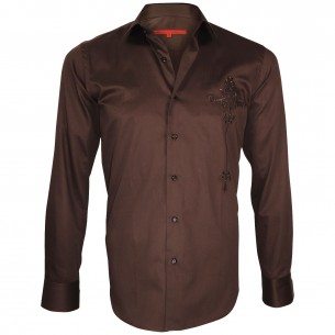 Chemise brodée LEEDS Andrew Mc Allister Q14AM2
