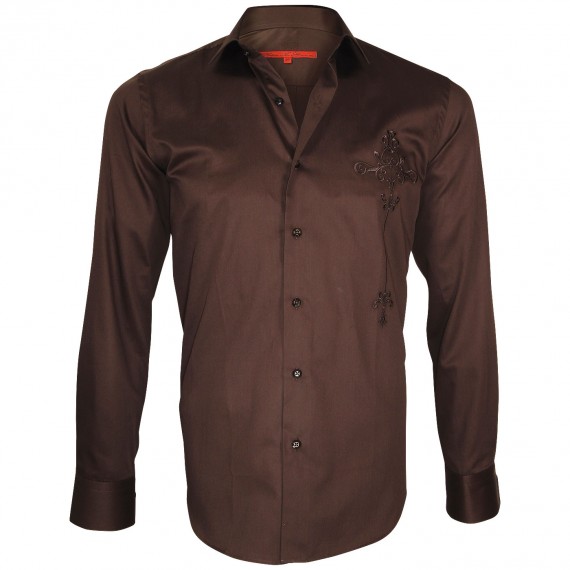 Chemise brodée LEEDS Andrew Mc Allister Q14AM2