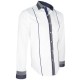 Chemise bi-matiere IKSBY Andrew Mc Allister Q17AM1