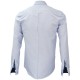 Camisa cuello italiano