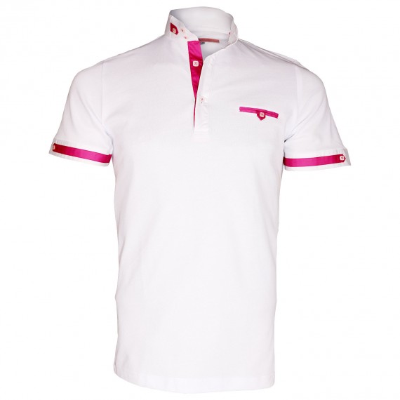 Polo col officierSOUTHAMPTON Andrew Mc Allister TM4-WHITE