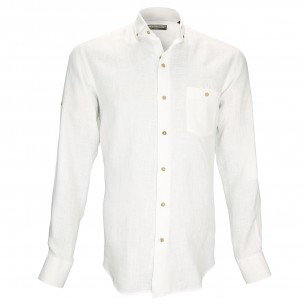 Chemise 100% linSAN REMO Emporio balzani L3EB2