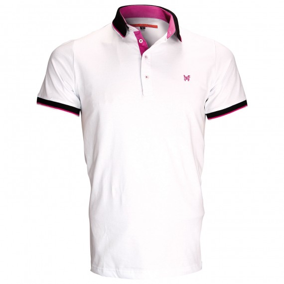 Polo piquéPIERCE Andrew Mac Allister ZB3-WHITE